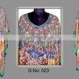 Women digital kaftan