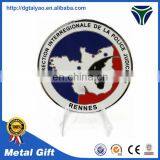 Custom Silver Plating Two Tone Metal Military Challenge Antique Souvenir Coins on Sale thumbnail-1