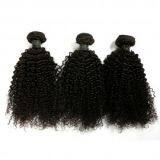 Natural Black Brazilian Curly 100g Human Hair 14inches-20inches Kinky Straight Soft And Luster