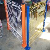 Security protective wire mesh fence with free sample drawing triangle bending fence