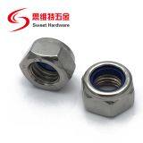 304 Stainless Steel DIN985 Nylon Insert Lock Nut Factory Price thumbnail-2
