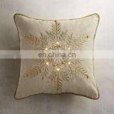 Light LED Christmas Cushion With Embroidered Pillow Cover Decorative thumbnail-6