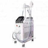 Vertical Type Double Opt Shr Ipl Hair Removal Device for Salon Use With Effective