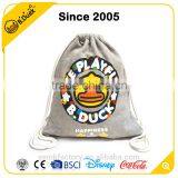 Fashion Cute B.Duck Polyester Reversible Custom Pull String Bag thumbnail-1
