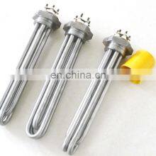 110V 1kw 2kw 3kw 5kw 6kw 9kw 12kw Industrial Electric Screw Plug Flange Immersion Tubular Heater Element With Thermostat thumbnail-3