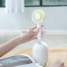 New Product 2 in 1 Multifunctional USB Mini Fan With Air Cool Humidifier thumbnail-3