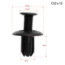 HE31 150PCS Automotive Reinforced Door Trim Panel Solid Nylon Plastic Door Panel Buckle thumbnail-2