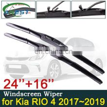 Car Wiper Blade for KIA RIO 4 2017 2018 2019 X-Line RIO4 Front Window Windscreen Windshield Wipers Car Accessories Goods