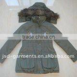 Kids Washed Cotton Casual Jacket thumbnail-1