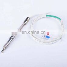 Industrial Bayonet Compression Spring K Type Metal Screening Cable Adjustable Pressure Spring Head Bayonet Thermocouple