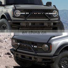Steel Car Front Brush Guard Fits For Bronco 2021 thumbnail-4