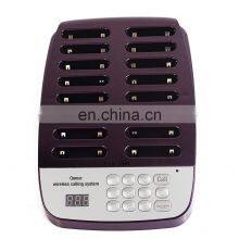 16 Channel Restaurant Coaster Pager Guest Call 433.92MHz Wireless Paging Queuing Calling System thumbnail-3