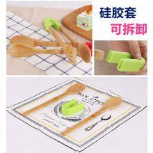 Bamboo Tong With Silicon Case /bamboo Bread Tong Wholesale /from China Manufacturer Twinkle Bamboo thumbnail-2