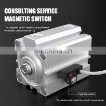 SDA40X10 SDA40X20 SDA40X25 SDA40X30 SDA40X40 SDA40X50 SDA40X60 Thin Type Standard Piston Compact Pneumatic Air Cylinder thumbnail-3