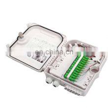 Outdoor Pole Mounted 12 Port FTTH ODP FDB Box Optical Distribution Box Load With SC APC Pigtail 12 Core
