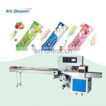 Automatic Ice Cream Stick Popsicle Pillow Packing Machine With Auto Dispenser thumbnail-1