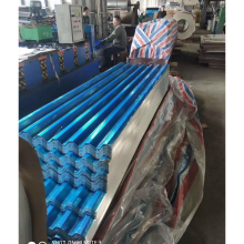 Chengruntong Aluminum 850 Color Coated Aluminum Tile 750 Alloy Aluminum Corrugated Plate 900 Corrugated Plate Fire Resistant Roof With Processing Custom Thickness Models Complete thumbnail-4