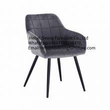 Dining Furniture Modern Elegant Dining Chairs Nordic Colourful Dining Chair With Metal Legs Velvet Dining Chairs thumbnail-3
