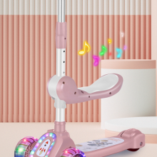 Children's Scooter yo yo Scooter Scooter With Music and Light, Seatable and Scootable（Wechat:13510231336 Whatsapp 008613510231336） thumbnail-4