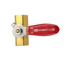 Hamai BBS-01 Series Brass Small Shut Ball Valve Manual Control for LPG Gas Lever Handle Threaded for Air Oil Flow-Plumbing thumbnail-5