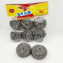 6 Packing Ss410 Scourer Customized Kitchen Cleaning Scourer Ball thumbnail-1