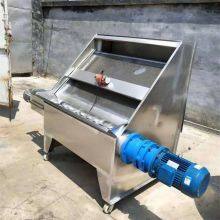 Stainless Steel Soybean Residue and Distiller's Grains Dehydrator, Screw-type Ranch Squeezer, Environmental Protection Equipment for Breeding Separator thumbnail-1