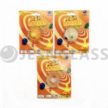 Hot Sale 45MM High Bouncy Ball Children's Toy Rubber Balls Blister Card Package thumbnail-3