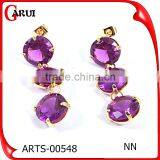 2016 Trending Products 2 Gram Gold Beautiful Designed Earrings Jewelry Fashion Earrings thumbnail-4