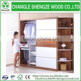 Cheap Wooden Wardrobe Cabinet Factory DIrect Sale thumbnail-2