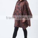 All Over Printing Ladies Fashion Rain Ponchos thumbnail-1