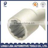 Double Head Chrome Plated Perforation Torque Socket Wrench for Truck thumbnail-6