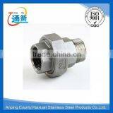 Made in China Casting Stainless Steel 304/316 Union Pipe Fittings thumbnail-2