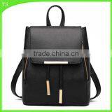 New Style School Shoulder Bag for Girls PU Leather Candy Colors