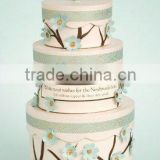 2011 delicate wedding wish cake box