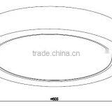 The Surafce Mounted Ceiling Light Which Biggest Out Size is 605mm thumbnail-2