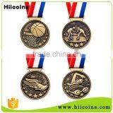 China Wholesale Europe Regional Feature Custom Die-cast Metal Cheap Sports Medal thumbnail-1