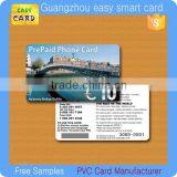 Black White International Calling Cards