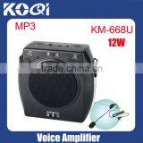 USB Portable Waistband Power Amplifier With Headset Mic K-668U thumbnail-1