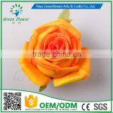 2016 Wholesale MulticolorLuxury Latex PU Artificial Flowers Diamond Rose Head Real Touch Bouquet Wedding Bridal Decor thumbnail-1