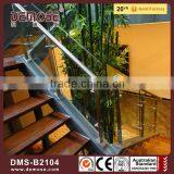 The Spiral Staircase Frameless Transparent Glass Railing