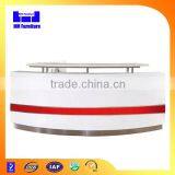 Best Selling White Curved Reception Desk thumbnail-3