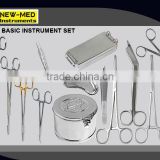 MINOR BASIC INSTRUMENT SET Surgical Instruments Set General Surgery Instrument Set MINOR BASIC INSTRUMENT SET