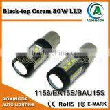 2016 the newest black series Osram 80W LED bulb 1156 1157 ba15s bay15d