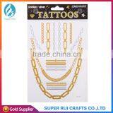 2015 Newest Hot Sale Metallic Temporary Tattoo Stencil thumbnail-2