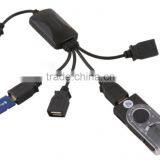 4 Port High Speed USB 1.1 2.0 Adapter Black Electronics Usb Hub Octopus thumbnail-3