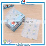 Facial paper tissue box custom printed cosmetic tissue box