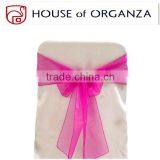 Chair Decoration Tie Organza Sash thumbnail-1