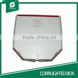 WHITE CARDBOARD PRINTED PIZZA CURRAGATED BOX thumbnail-6