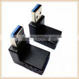 USB3.0 Adapter/USB3.0 MALE TO FEMALE Adapter(90 Degree)/USB3.0 Converter