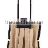 Backpack on Wheels Pet Travel Rolling Carrier Backpack Luggage on Wheels With Mat thumbnail-4